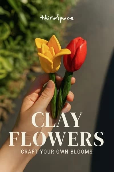 CLAY FLOWERS WORKSHOP | Slide 1